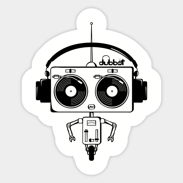 Dubbot Sticker by MonkeyMade